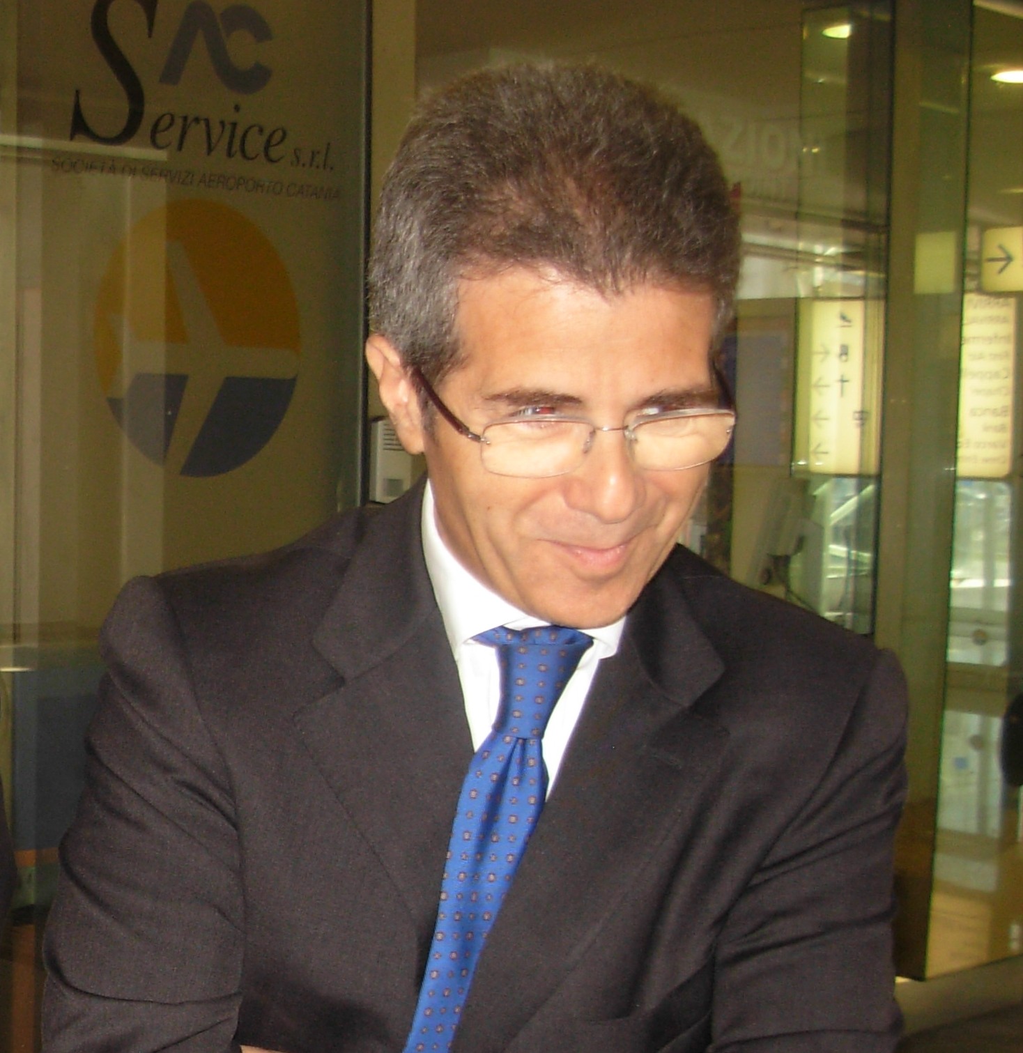 Il Presidente della S.a.c </br> ing. Gaetano Mancini.
