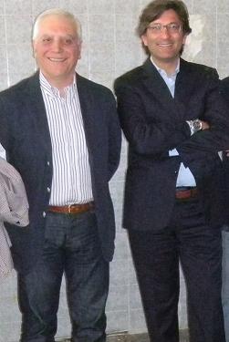 Il Presidente Nicola Bono e il Consigliere provinciale Corrado Calvo.