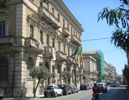 La sede di Via Malta della Provincia Regionale di Siracusa.