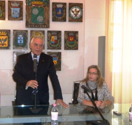 Il Presidente Nicola Bono </br> e la Vicepresidente Giorgia Giallongo.
