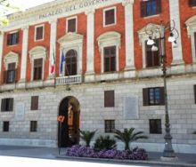 Il Palazzo del Governo</br>di Trapani.