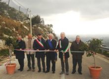 Un momento dell'inaugurazione.
