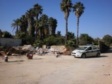 Discarica sequestrata in via Ascari