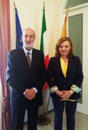 Il Commissario Straordinario<br/> Dott. Giovanni Arnone,<br/>e il Segretario Generale<br/>Avv. Francesca Ganci