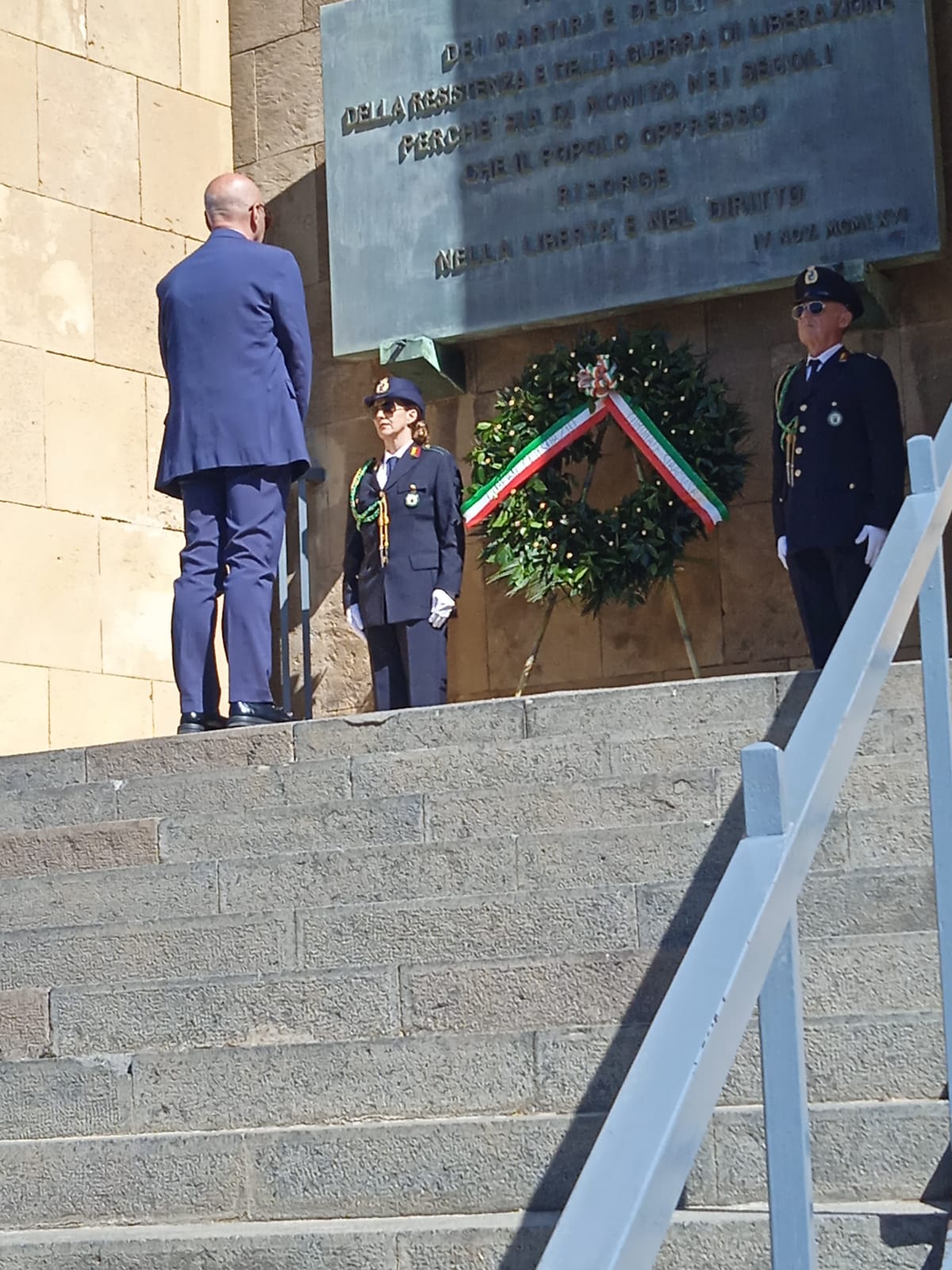 Un momento della celebrazione 