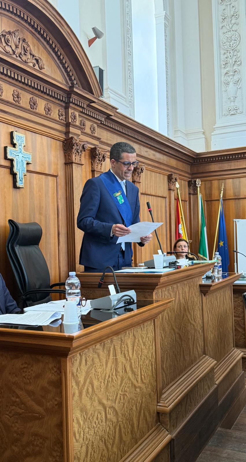 Un momento dell'assemblea