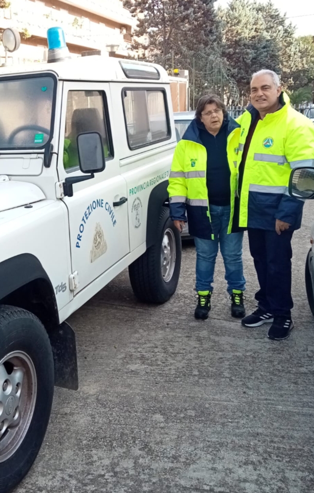 Il personale della Protezione Civile